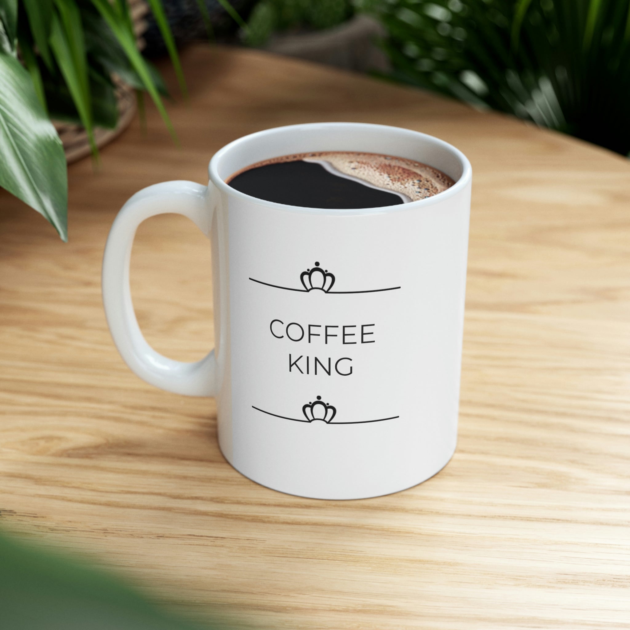 Coffee King Ceramic Mug 11oz