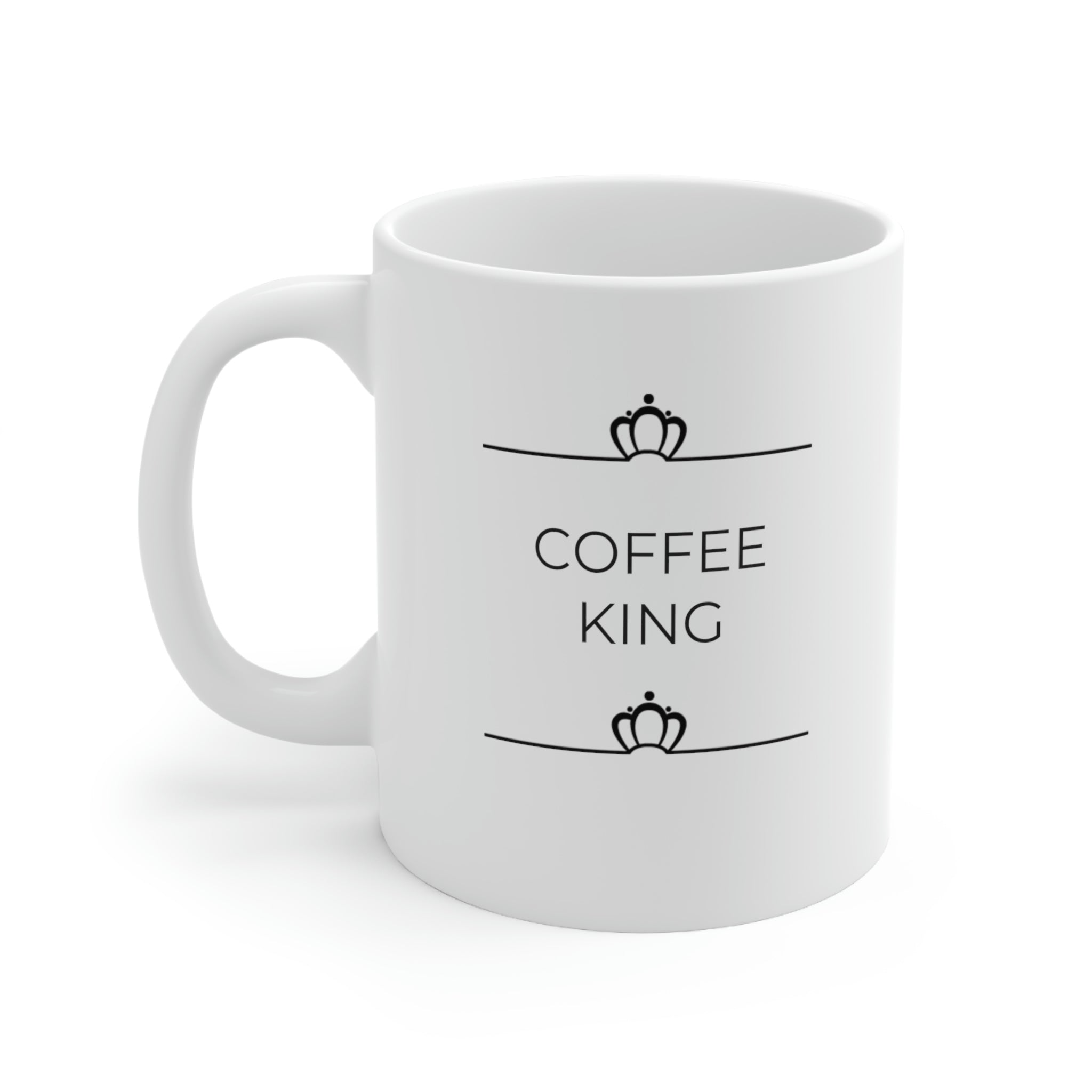 Coffee King Ceramic Mug 11oz