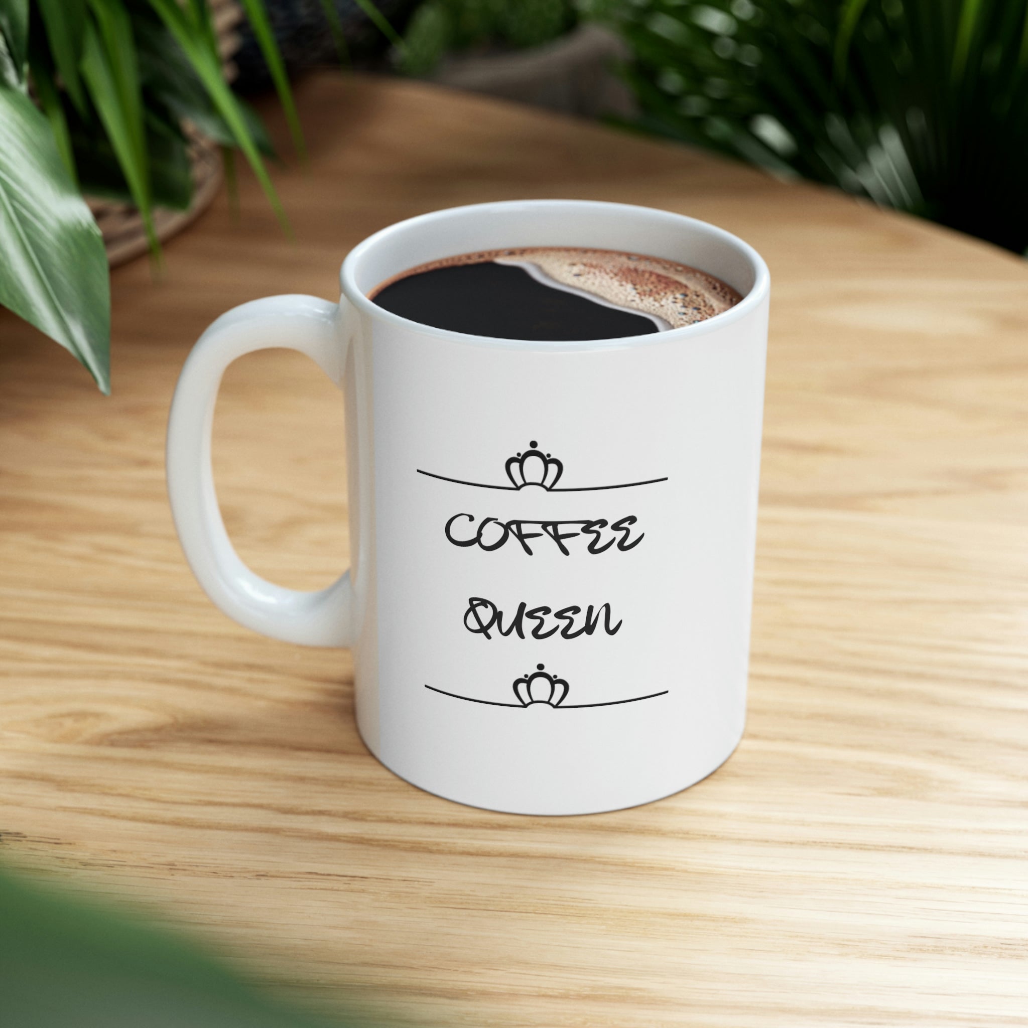 Coffee Queen Ceramic Mug 11oz