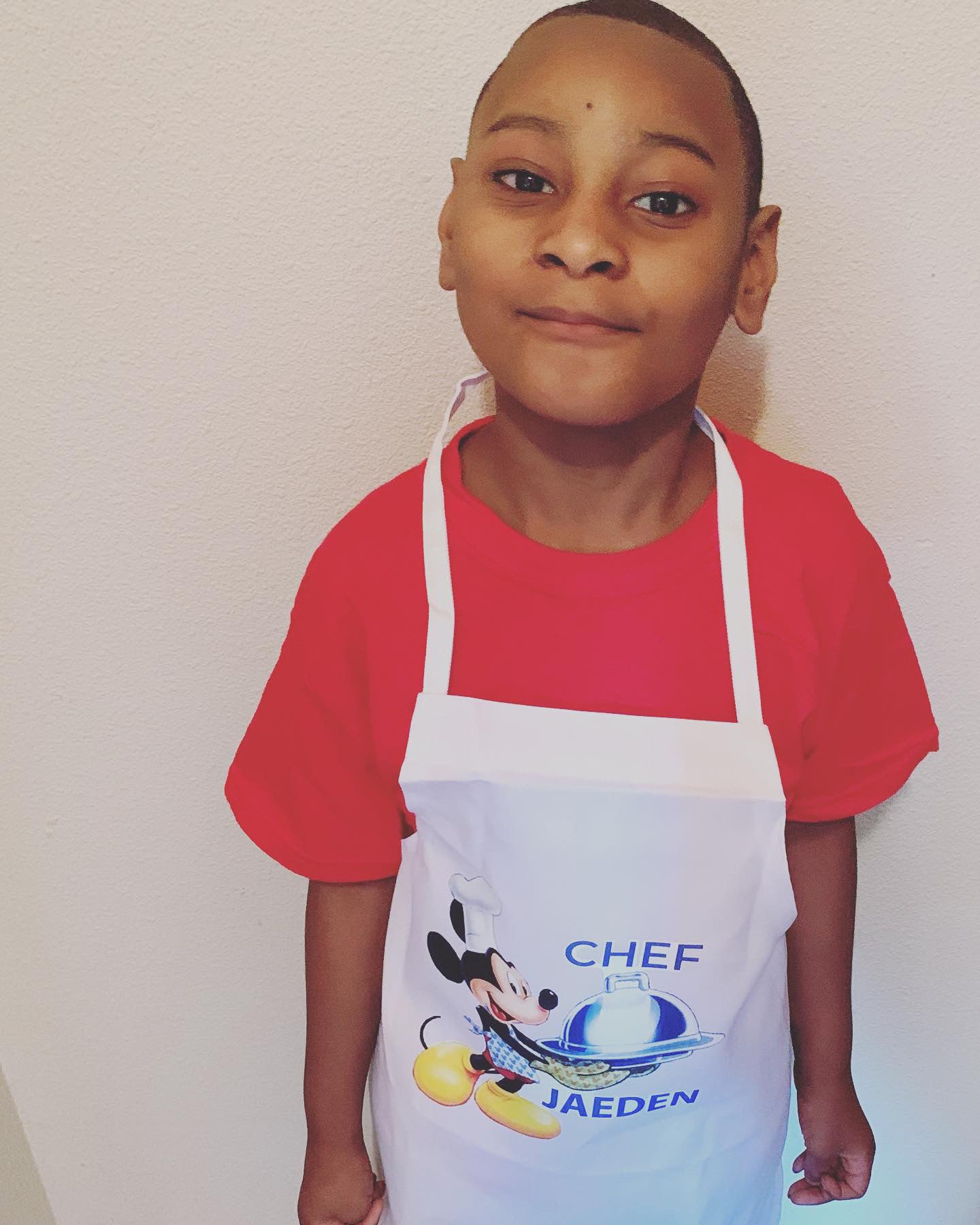 Chef Mickey Personalized Kids Apron